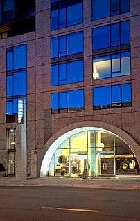 Entrance to building
