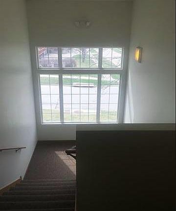 Wide, well lit hallways and stairwells