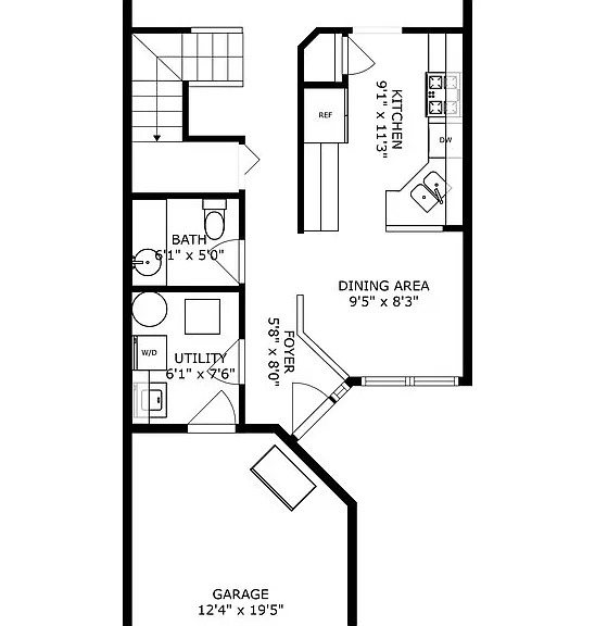 Main Level Floor Plain