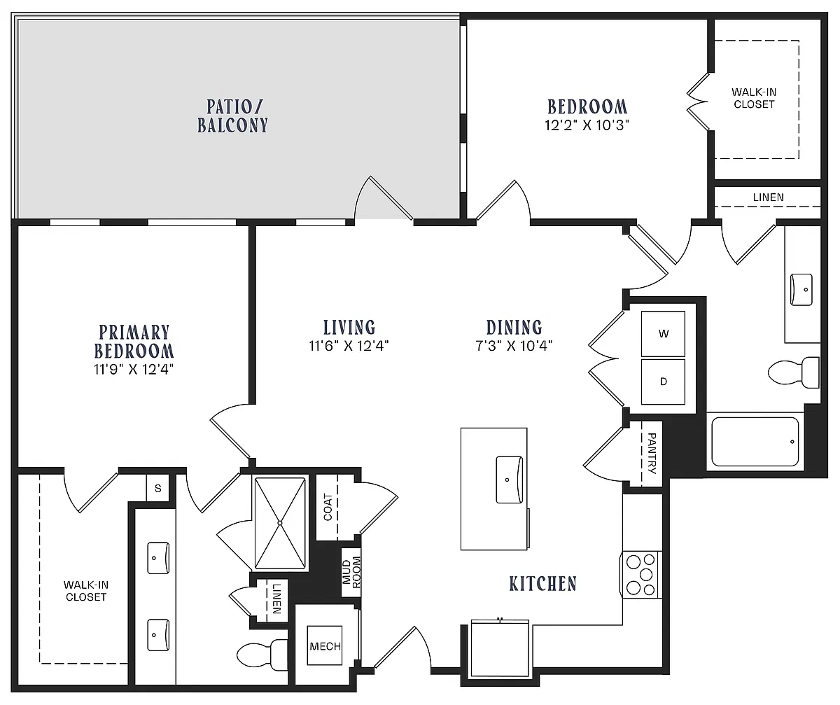 Floor plan B3