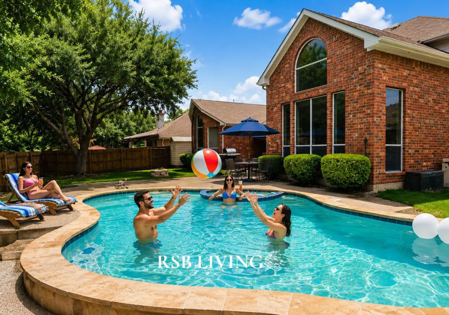 Captivating 6BR/3B Home with Pool & Fire Pit — Photo 1