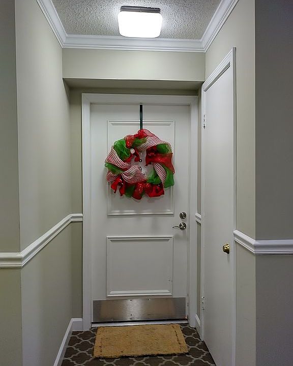Renovated entrance 