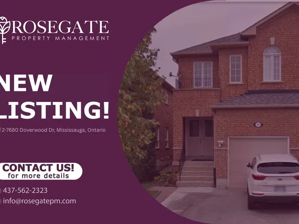 7680 Doverwood Dr #2, Mississauga, ON L5N 8J1