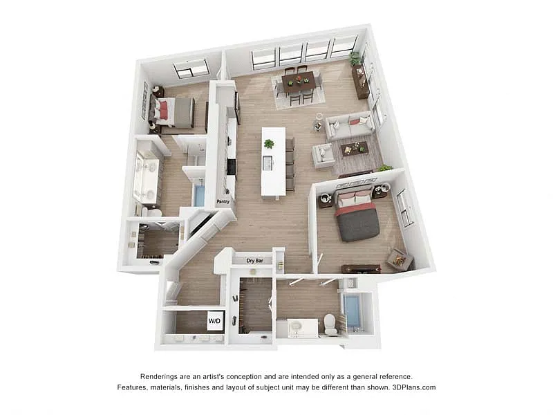 Floor plan 2-B