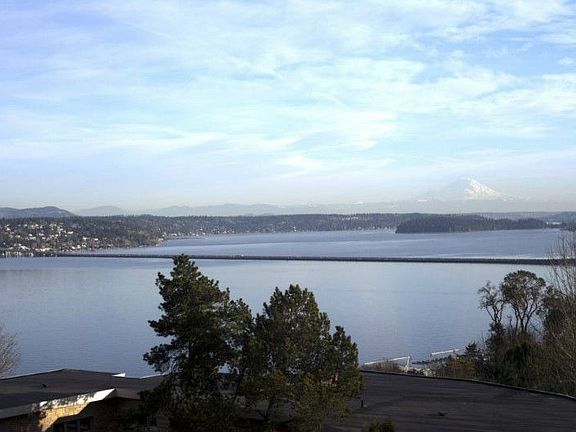 Commanding views of Lake Washington, Mt Rainier and Cascades from almost every room. Savor sunrise, moonrise, star-studded skies and the circling patterns of eagles and hawks.