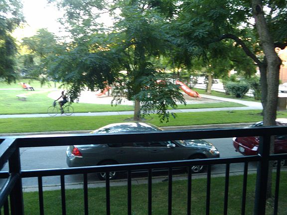 Balcony off living room