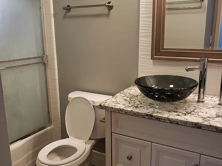 remodeled bathroom