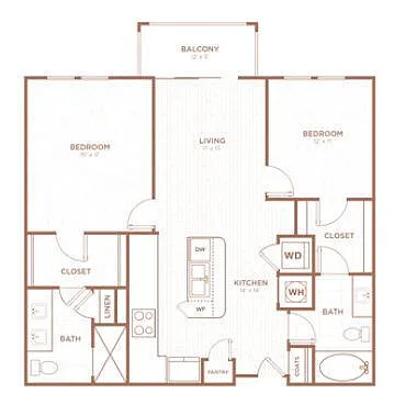 Floor plan B1Aa