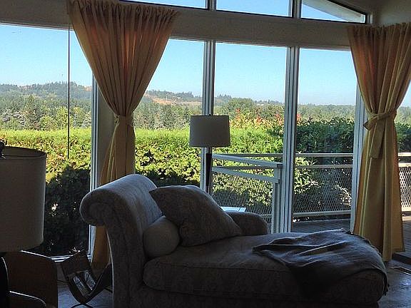 View from living room