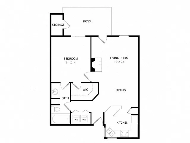 Floor plan A1 Sunbeam Remodel