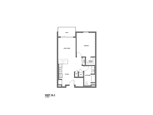 Floor plan 1A1