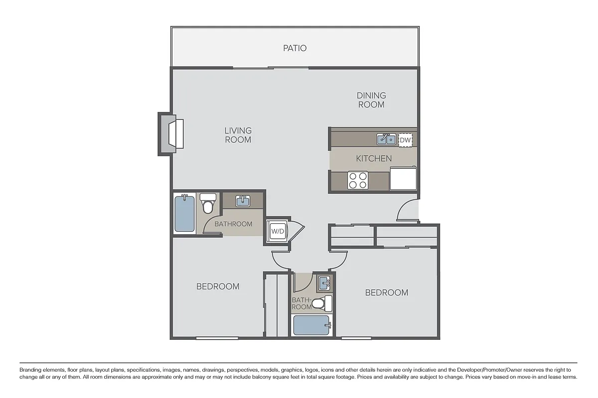Floor plan Plan 2B