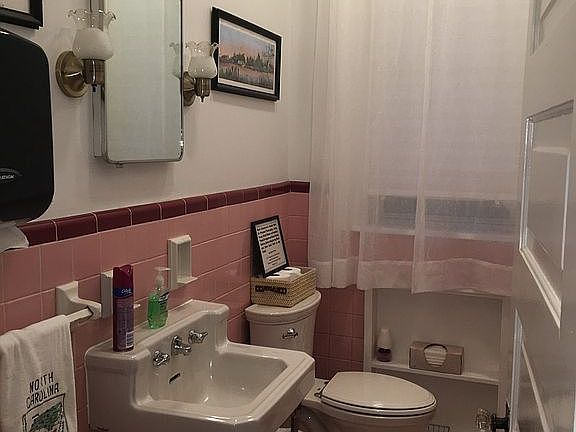 Downstairs half bath