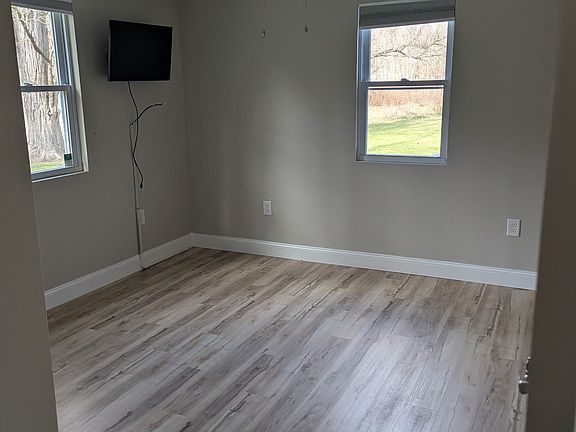 Primary bedroom in rear