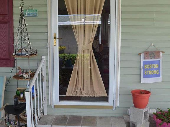 Front door entrance from carport