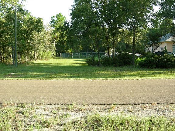 west side of lot