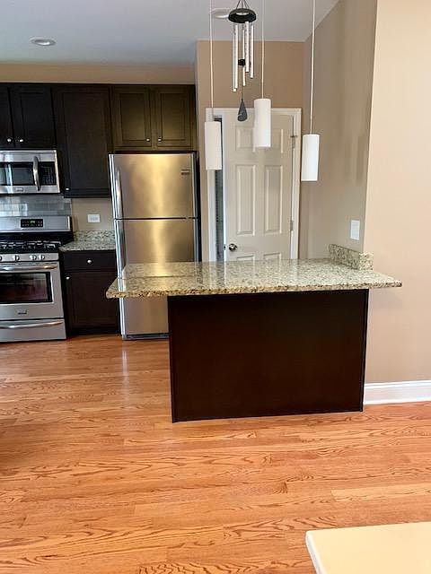 Room for stools at kitchen island