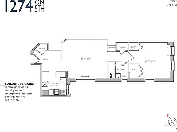 2nd image of 1274 5th Ave APT 205