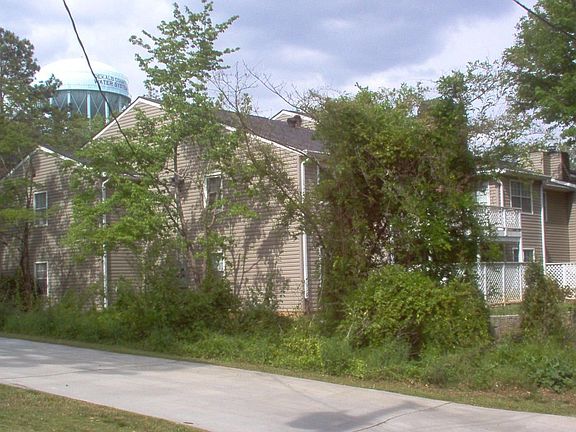 Looking across the street 