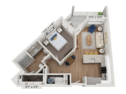 Floor plan A2 - Jade