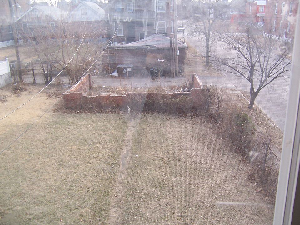 Large rear lot. Garage partially raised.