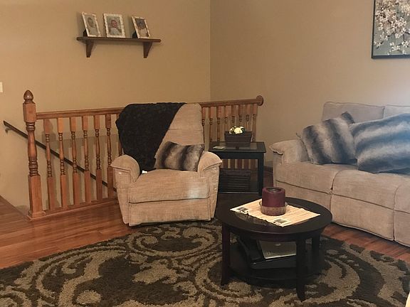 open staircase to basement