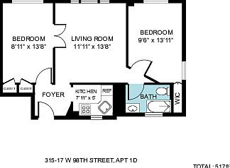 2nd image of 315 W 98th St #1