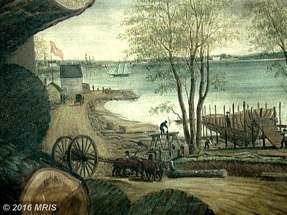 Historic Ship-Building Up-River Port of Greensboro