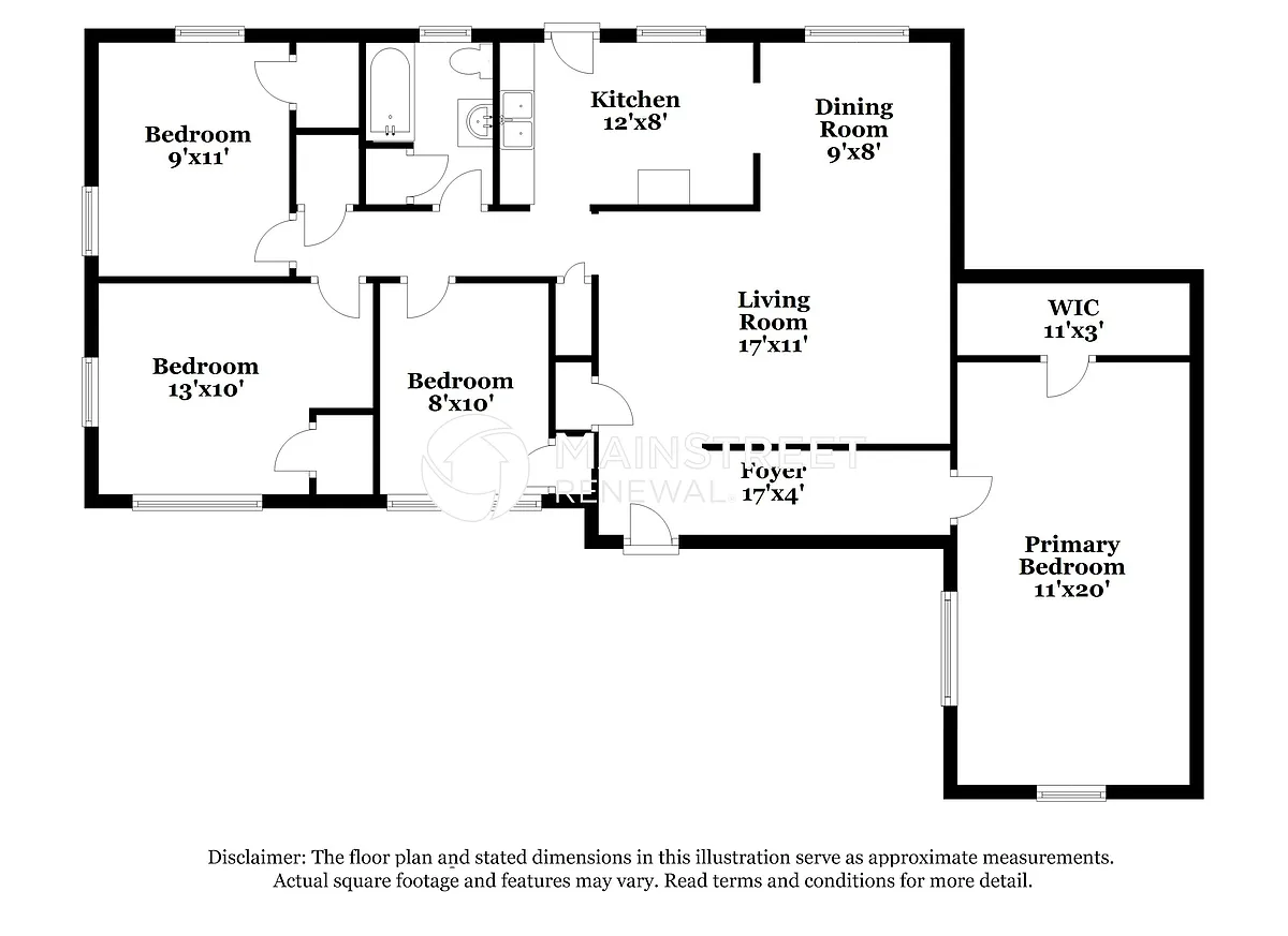 Floor Plan - 1249 Dearing Rd