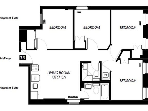 2nd image of 515 W 47th St APT 4B