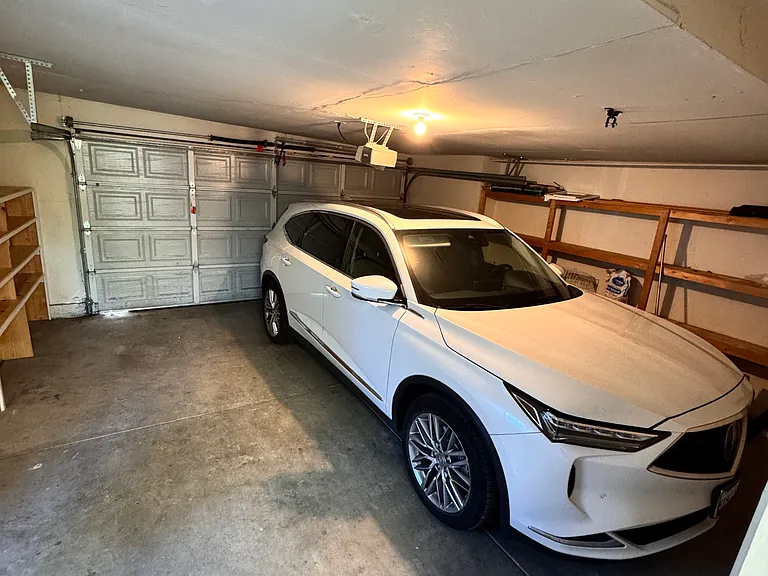 Two car garage