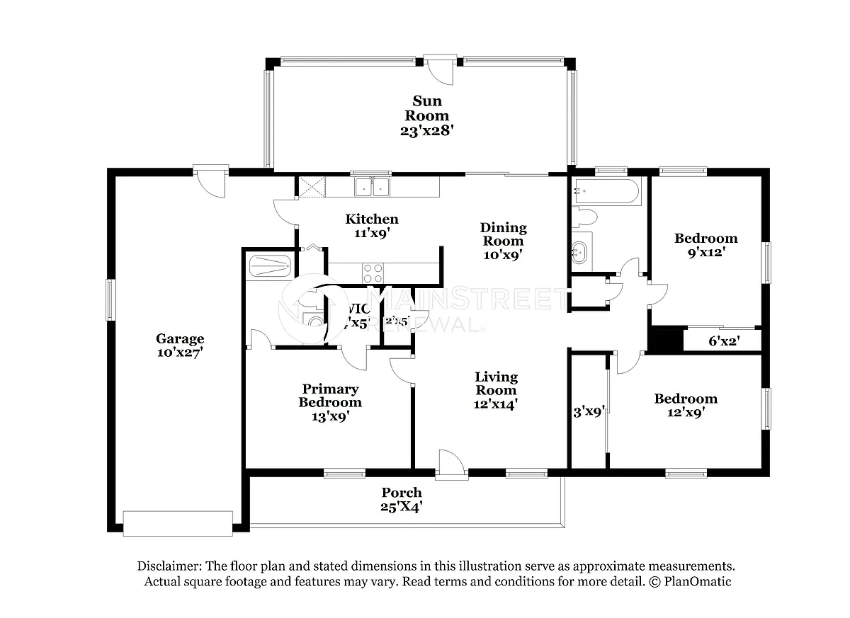 Floor Plan - 650 Rosedale Ave