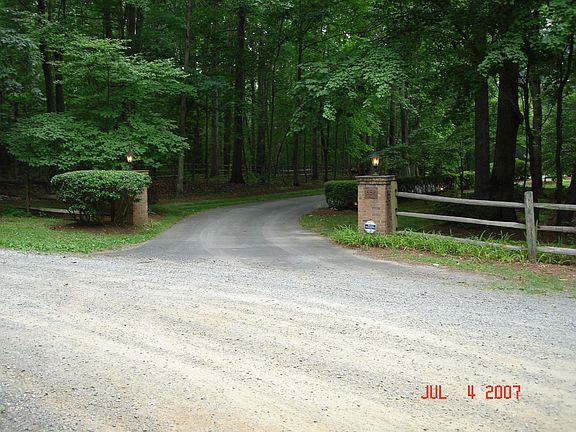 Fence Entrance to Property