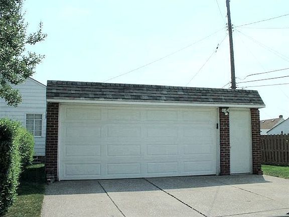 The detached garage