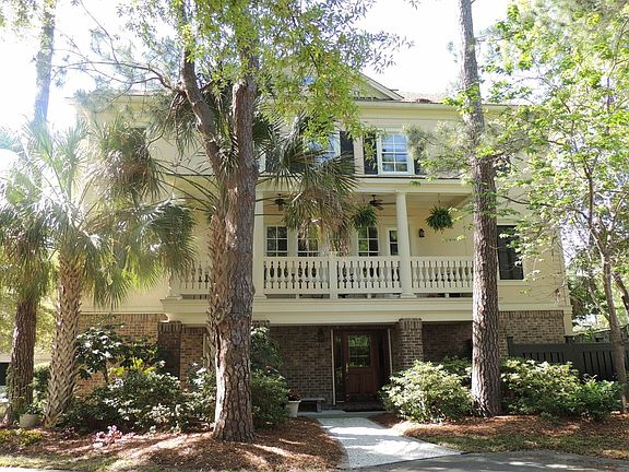 Side view with porch