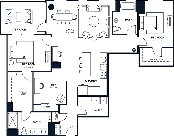 Floor plan B22D.A