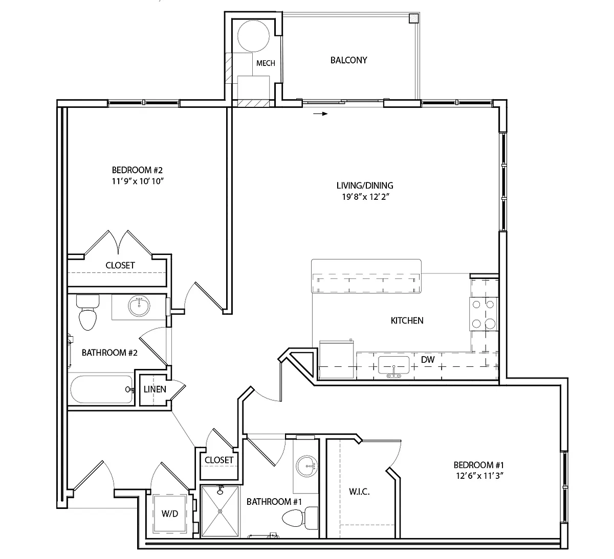 Floor plan B2D