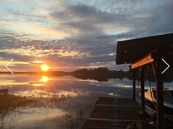 Sunrise from the dock. 