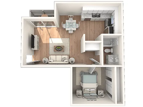 Floor plan Apex Renovated