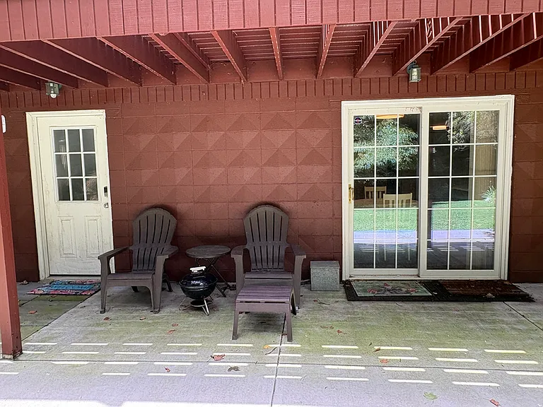 View of the Entrances into Basement Apartment
