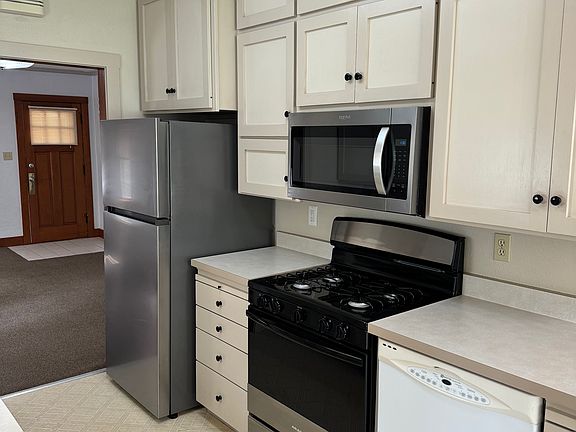 New fridge, stove, and microwave in summer of 2024