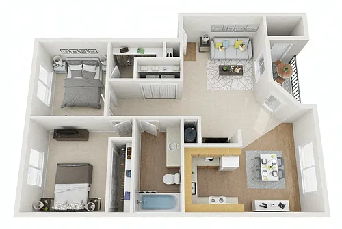 Floor plan 2X1