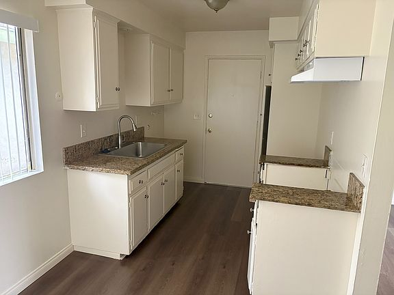 Kitchen with new flooring