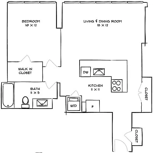 Floor plan Walnut