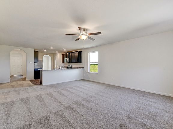 The open-concept layout of this home is perfect for entertaining