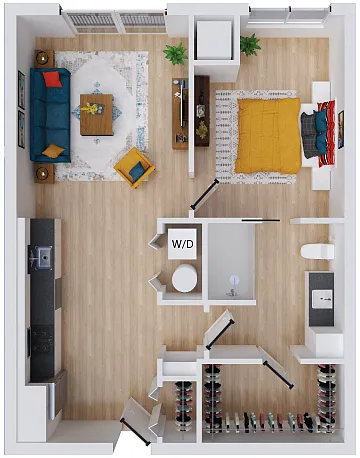 Floor plan Mojo 5