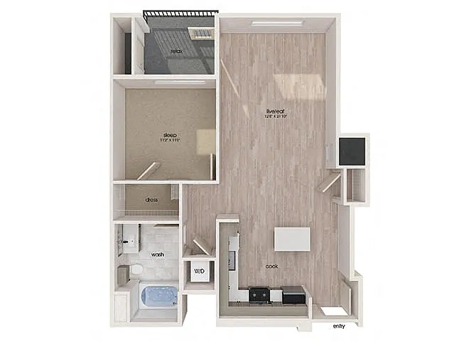 Floor plan A6