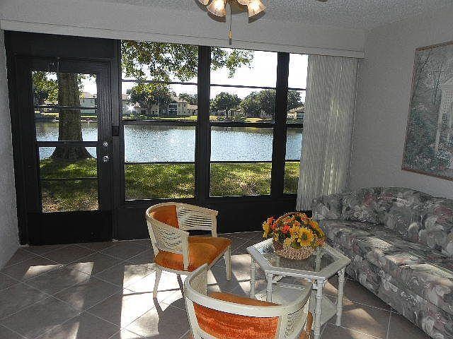 The glass enclosed lanai, your favorite room.