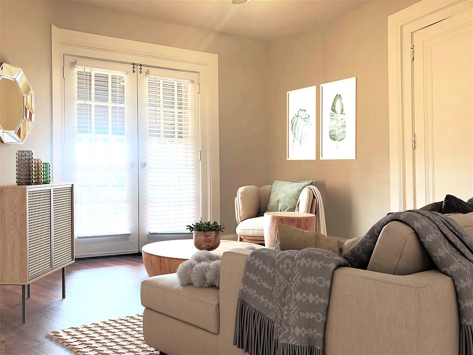 Living Room French Doors & Balcony