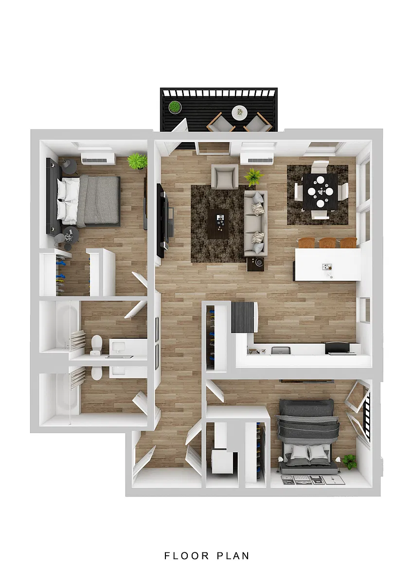 Floor plan Broadrock - 2 Bed A3